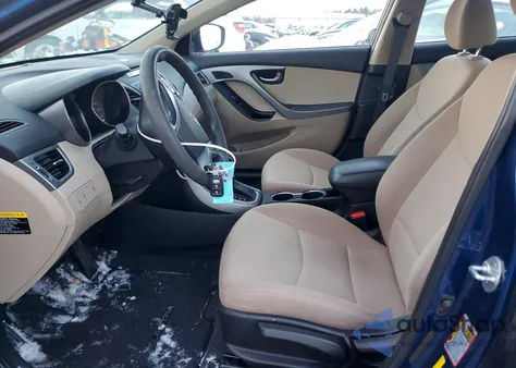 2016 Hyundai Elantra Se z USA, uszkodzony, nr VIN 5NPDH4AE7GH794066